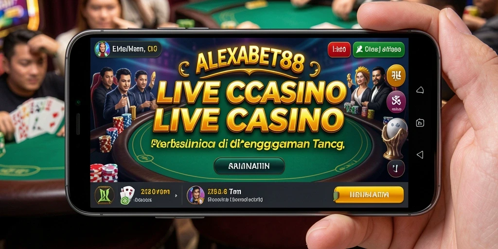 Gameplay ALEXABET88 membawa suasana casino langsung ke ponsel Anda.