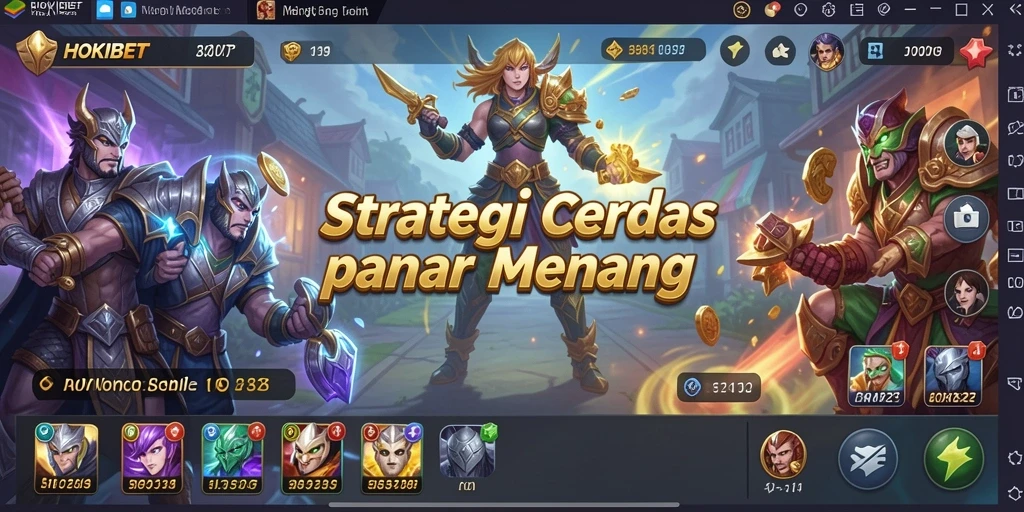 Tangkapan layar HOKIBET menunjukkan gameplay strategi yang intens dan mendebarkan.