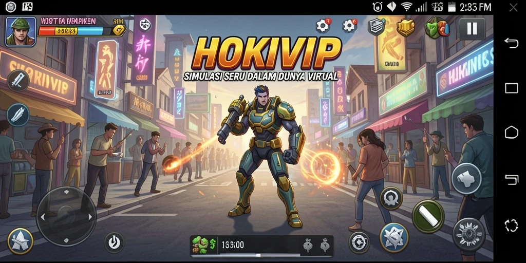 Tampilan gameplay HOKIVIP yang menarik dan interaktif.
