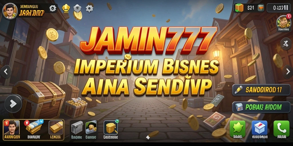 Tampilan gameplay menarik dalam <strong>JAMIN777</strong> yang menunjukkan proses pembangunan bisnis.