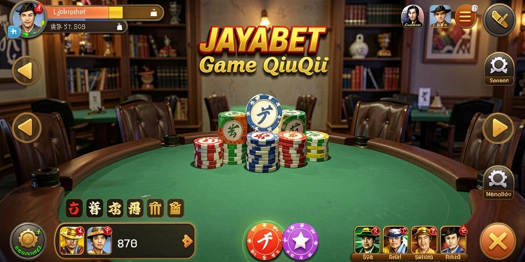 Tangkapan layar dari gameplay seru JAYABET QiuQiu.