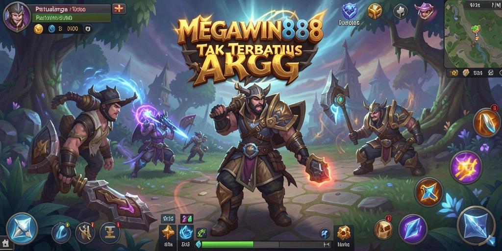 Tampilan gameplay ARPG yang menarik dan mendebarkan di MEGAWIN888.