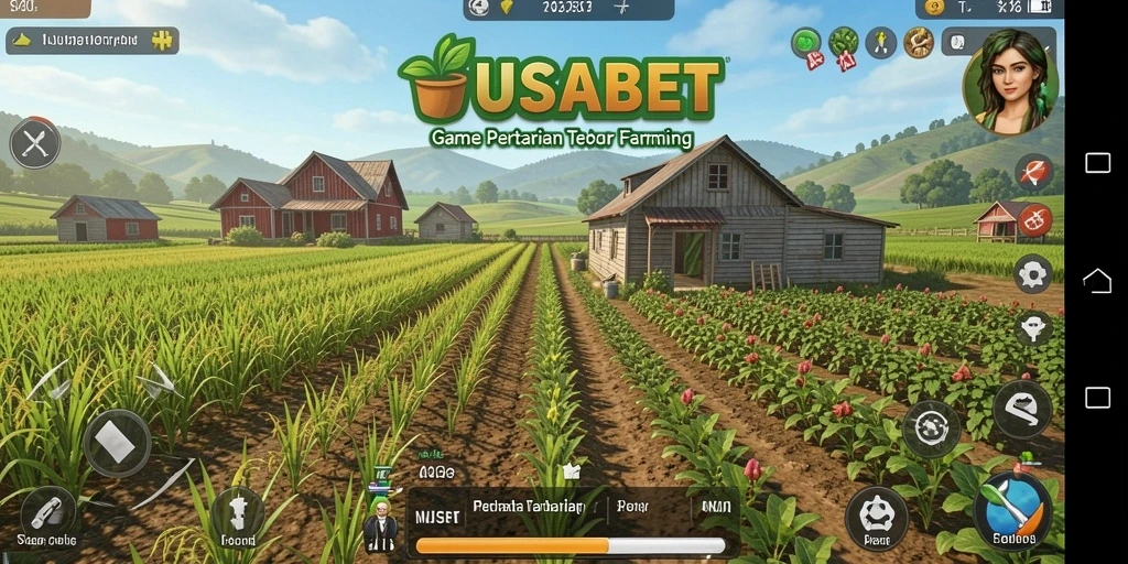 Gameplay Farming seru di NUSABET dengan grafik yang menawan.