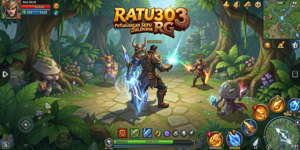 Tampilan menarik dari gameplay RPG di RATU303 yang penuh tantangan.