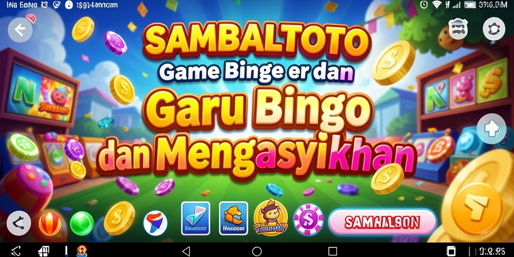 Tampilan gameplay Bingo yang mengasyikkan di SAMBALTOTO.