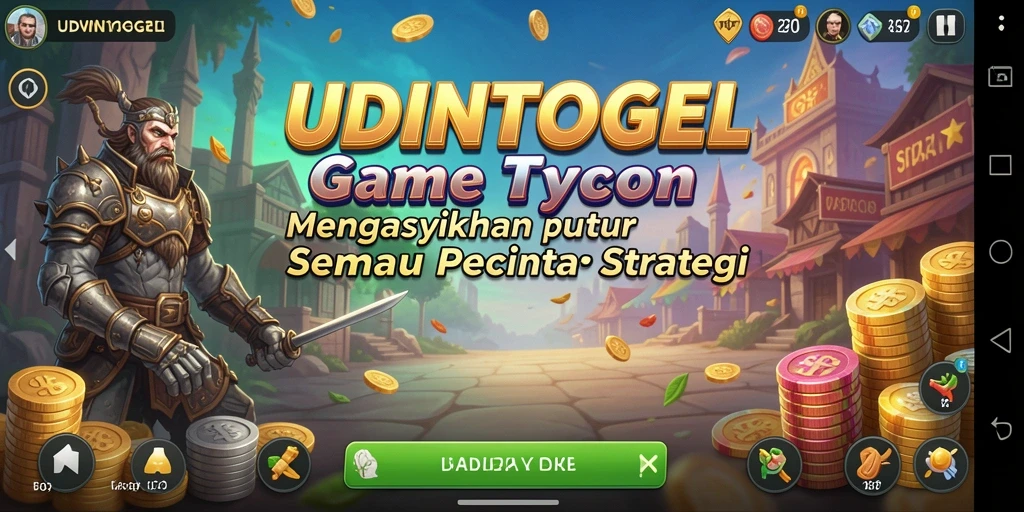 Tampilan gameplay <strong>UDINTOGEL</strong> yang seru dan menantang.